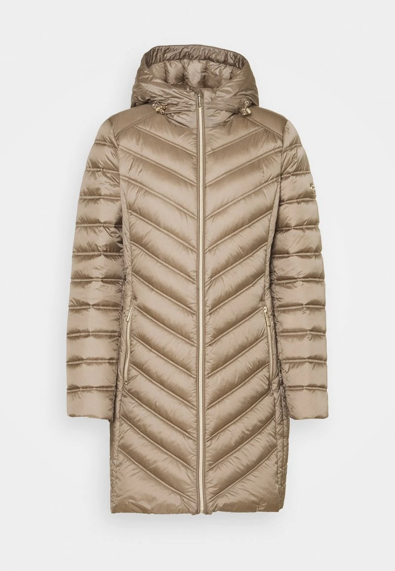 MICHAEL Michael Kors Damen LONG PACKABLE PUFFER - Daunenmantel - Taupe 6 MICHAEL Michael Kors Damen LONG PACKABLE PUFFER - Daunenmantel - Taupe – Bild 4