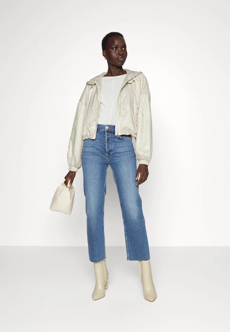 MICHAEL Michael Kors Damen LOGO CROP - Bomberjacke - Bone 4 MICHAEL Michael Kors Damen LOGO CROP - Bomberjacke - Bone – Bild 2