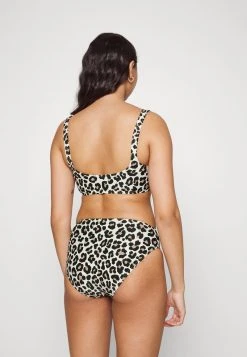 MICHAEL Michael Kors Damen LEOPARD UP BRALETTE - Bikini-Top - Khaki -Michael Kors Verkäufe 0242659a2a7c46e68fa4d008f6be2270