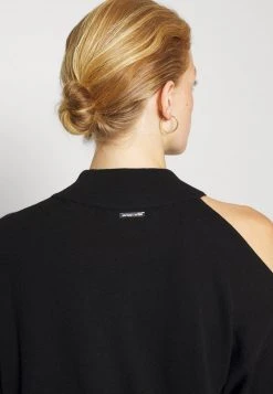 MICHAEL Michael Kors Damen CUTOUT - Strickpullover - Black -Michael Kors Verkäufe 02f6493e63244e7ca9d097468002a375