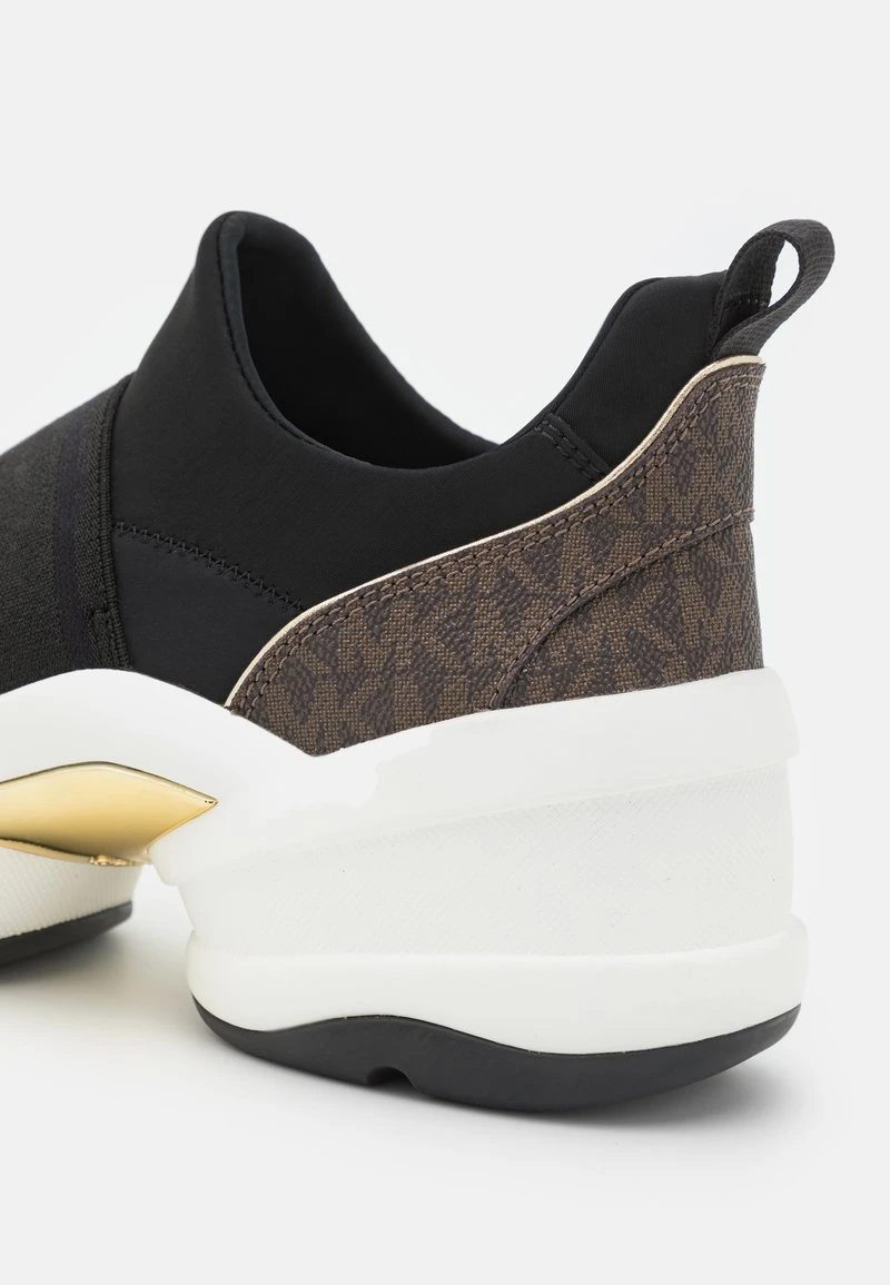 MICHAEL Michael Kors Damen OLYMPIA - Sneaker Low - Black/brown 9 MICHAEL Michael Kors Damen OLYMPIA - Sneaker Low - Black/brown – Bild 7