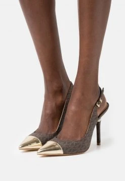 MICHAEL Michael Kors Damen KADENCE TOE CAP SLING - Pumps - Brown