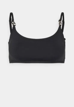 MICHAEL Michael Kors Damen ICONIC SOLIDS BRALETTE - Bikini-Top - Black 10 MICHAEL Michael Kors Damen ICONIC SOLIDS BRALETTE - Bikini-Top - Black -Michael Kors Verkäufe 0836faee4195401b9715cce1acf62e46