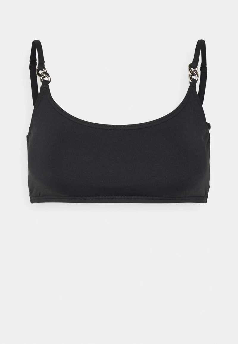 MICHAEL Michael Kors Damen ICONIC SOLIDS BRALETTE - Bikini-Top - Black 6 MICHAEL Michael Kors Damen ICONIC SOLIDS BRALETTE - Bikini-Top - Black – Bild 4