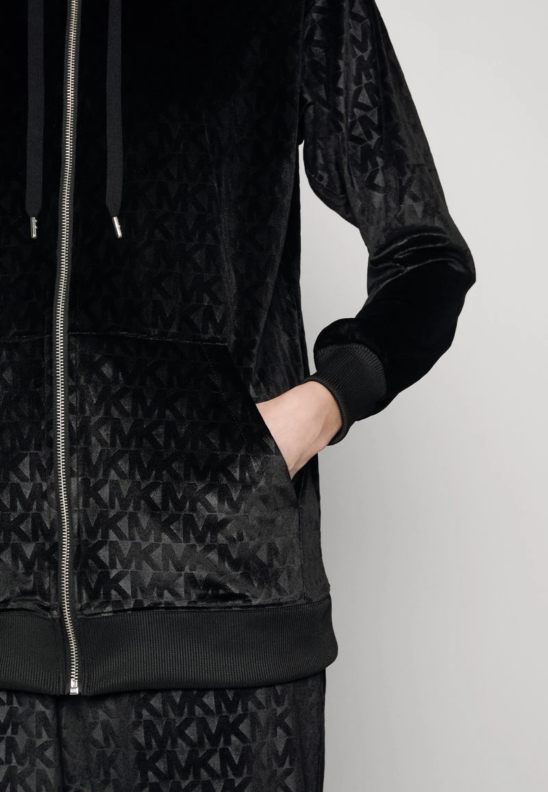 MICHAEL Michael Kors Damen LOGO CLASSIC ZIP - Sweatjacke - Black 7 MICHAEL Michael Kors Damen LOGO CLASSIC ZIP - Sweatjacke - Black – Bild 5