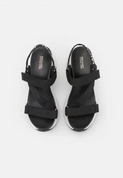 MICHAEL Michael Kors Damen MADDOX - Plateausandalette - Black -Michael Kors Verkäufe 08faeef9e003427ca826eb8739691654