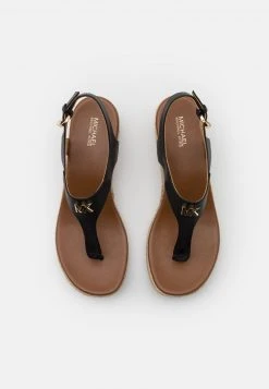 MICHAEL Michael Kors Damen LANEY THONG - Espadrille - Black -Michael Kors Verkäufe 091be74dddf14565abc3cfabe73f9cde