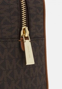 MICHAEL Michael Kors Damen JET SET CHARM ZIP TRAVEL POUCH - Umhängetasche - Brown/acorn -Michael Kors Verkäufe 0974fbace71246dcacc88f1ae6a11976