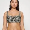 MICHAEL Michael Kors Damen LEOPARD UP BRALETTE - Bikini-Top - Khaki -Michael Kors Verkäufe 099dc8af71024c7c83cf58e7a1236bb4