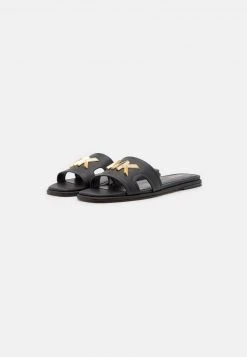 MICHAEL Michael Kors Damen KIPPY SLIDE - Pantolette Flach - Black -Michael Kors Verkäufe 09a09a0949254e85a7c8682967bd2919