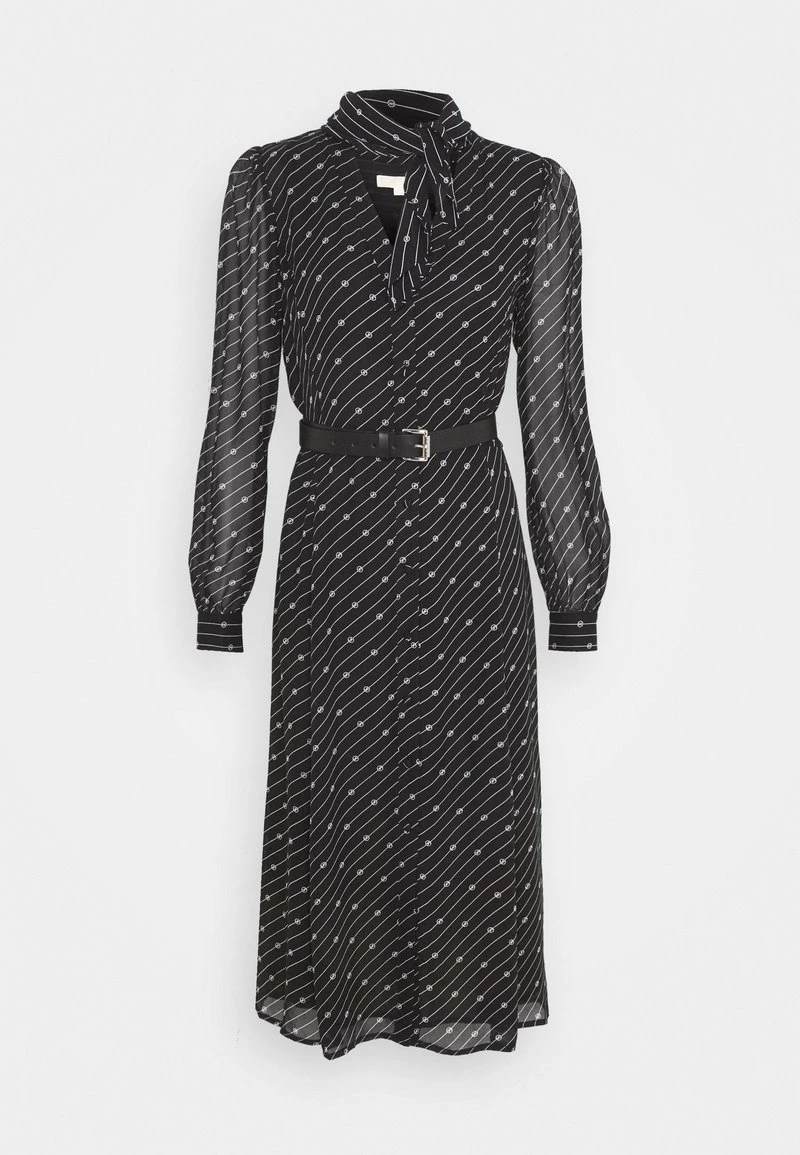 CIRCLE LOGO DRESS - Freizeitkleid - black/white MICHAEL Michael Kors Damen CIRCLE LOGO DRESS - Freizeitkleid - Black/white -Michael Kors Verkäufe 0a5e7d4d8dc3433eb7aaa29ad757c712
