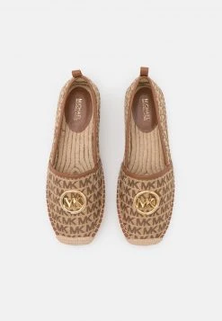 MICHAEL Michael Kors Damen LENNY - Espadrille - Beige/ebony -Michael Kors Verkäufe 0aaa788fd82242199218b470a852742c