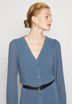 MICHAEL Michael Kors Damen CRINKLE DOTS KATE - Freizeitkleid - Blue -Michael Kors Verkäufe 0ba000b3e5d343dc9a5ed93f15725289