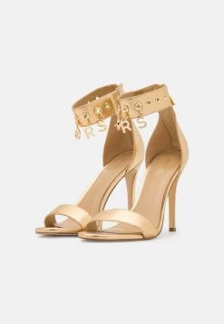 MICHAEL Michael Kors Damen KELLI - High Heel Sandalette - Gold -Michael Kors Verkäufe 0c09054d02a7484da99184caa5c9a792