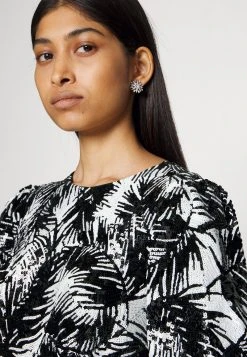 MICHAEL Michael Kors Damen PALM SEQUIN DRESS - Cocktailkleid/festliches Kleid - Black 13 MICHAEL Michael Kors Damen PALM SEQUIN DRESS - Cocktailkleid/festliches Kleid - Black -Michael Kors Verkäufe 0d09d6a7c70e4d499ccf674e023a8149