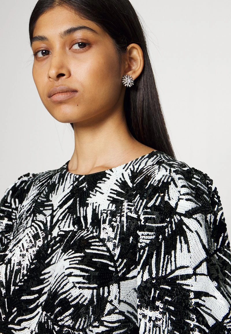 MICHAEL Michael Kors Damen PALM SEQUIN DRESS - Cocktailkleid/festliches Kleid - Black 7 MICHAEL Michael Kors Damen PALM SEQUIN DRESS - Cocktailkleid/festliches Kleid - Black – Bild 5