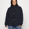 MICHAEL Michael Kors Damen ZIP FRONT STRETCH SHORT - Winterjacke - Navy -Michael Kors Verkäufe 0d49926f5f4249cbbcc09738ad3ac8cd