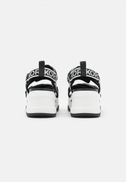 MICHAEL Michael Kors Damen OLYMPIA - Plateausandalette - Black/white 12 MICHAEL Michael Kors Damen OLYMPIA - Plateausandalette - Black/white -Michael Kors Verkäufe 0d61ef0e718c495c85a4ecf20ee8e02a