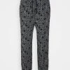 MICHAEL Michael Kors Damen LOGO PULL ON PANT - Jogginghose - Black/white -Michael Kors Verkäufe 0da3471342524be8a421c1e89c90549e