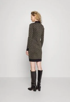 MICHAEL Michael Kors Damen Freizeitkleid - Black/gold 4 MICHAEL Michael Kors Damen Freizeitkleid - Black/gold -Michael Kors Verkäufe 0fe270086d7b4adca39b4420de975373
