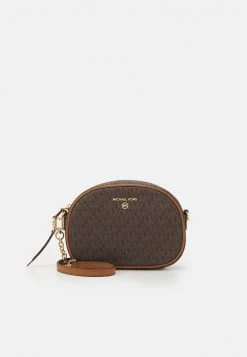 MICHAEL Michael Kors Damen JET SET CHARM OVAL XBODY - Umhängetasche - Brown/acorn -Michael Kors Verkäufe 1008440cde3c4760ab2fedafc041ab00