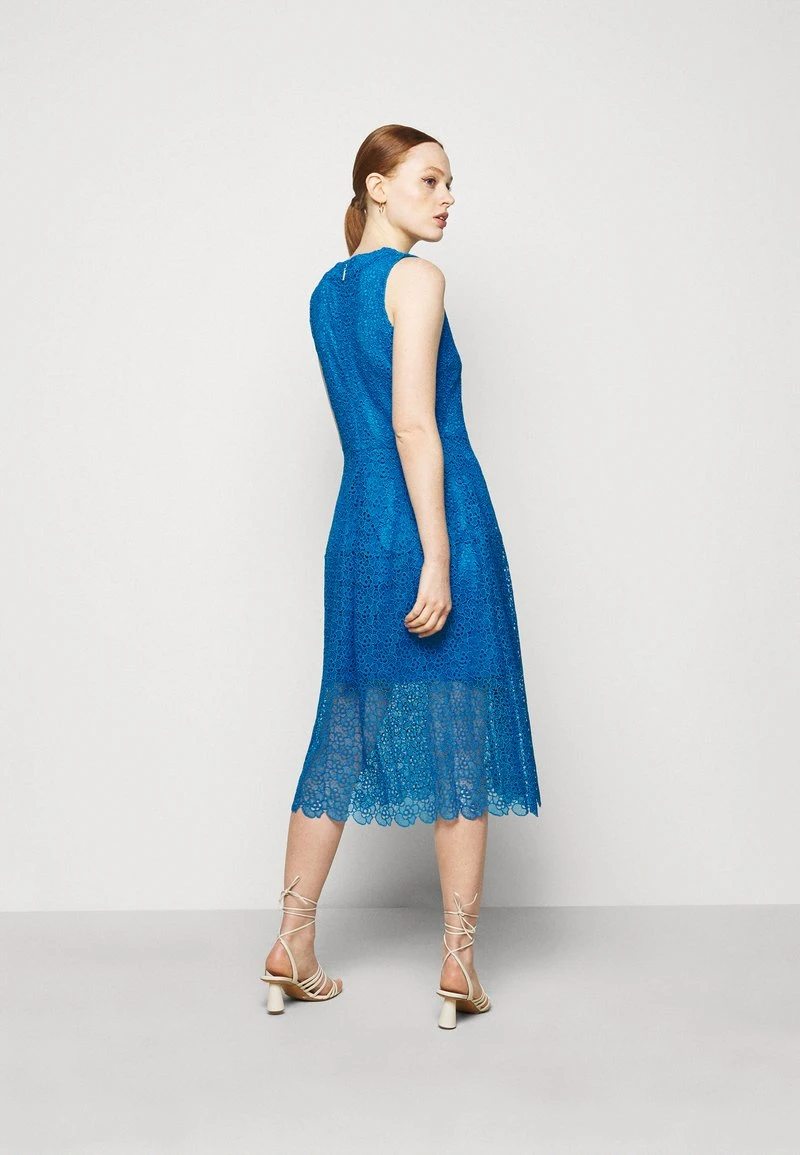 MICHAEL Michael Kors Damen MIDI DRESS - Cocktailkleid/festliches Kleid - Bright Cyan Blue 5 MICHAEL Michael Kors Damen MIDI DRESS - Cocktailkleid/festliches Kleid - Bright Cyan Blue – Bild 3