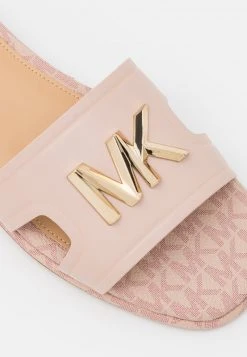 MICHAEL Michael Kors Damen KIPPY SLIDE - Pantolette Flach - Soft Pink -Michael Kors Verkäufe 104de28e201349c283e2db9b034d42b1