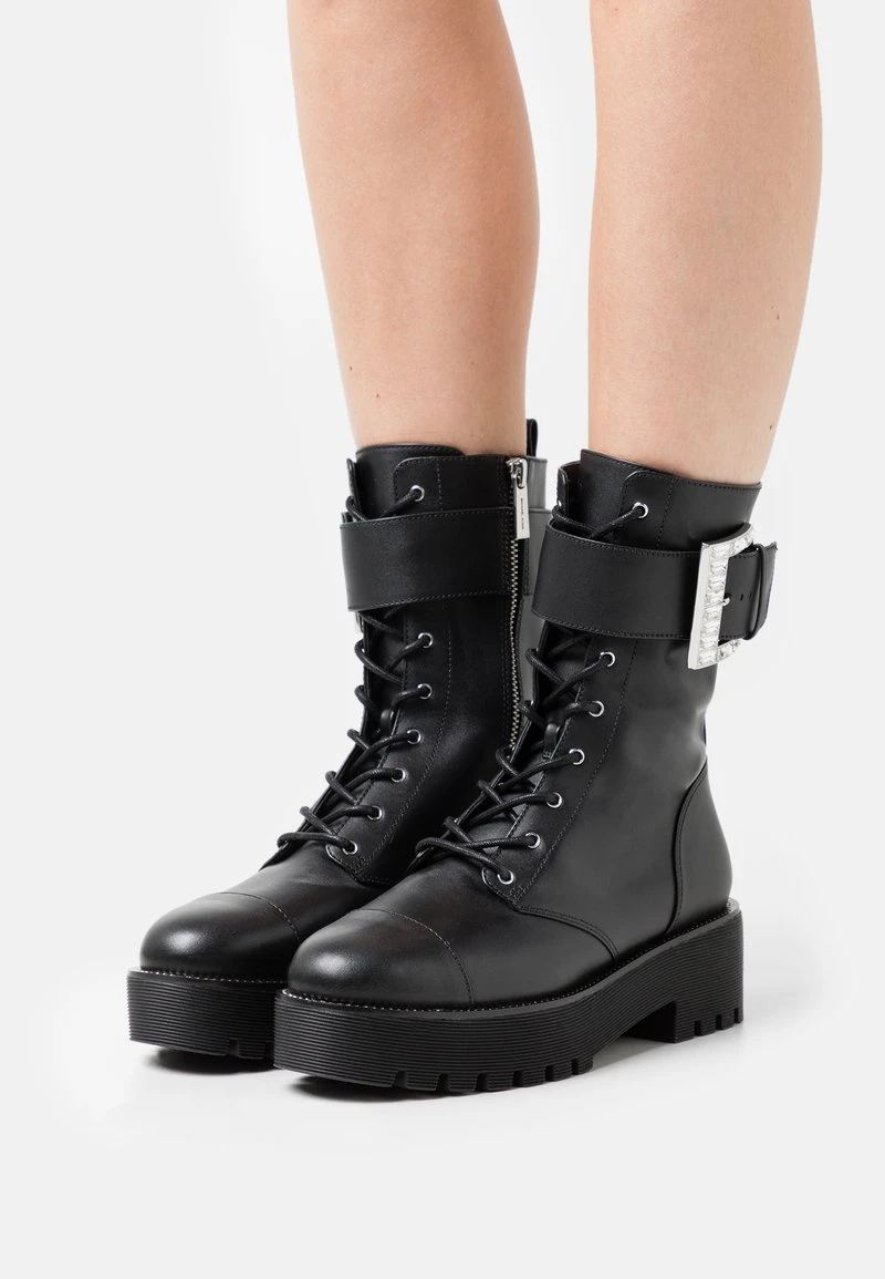 MICHAEL Michael Kors Damen BRYCE CUFF BOOTIE - Plateaustiefelette - Black 3 MICHAEL Michael Kors Damen BRYCE CUFF BOOTIE - Plateaustiefelette - Black