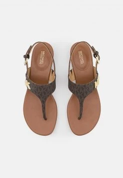 MICHAEL Michael Kors Damen JILLY - Zehentrenner - Brown/multi-coloured -Michael Kors Verkäufe 1137a43bf6cc49af8f8e9f314a8c5fa9