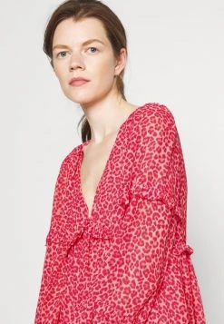 MICHAEL Michael Kors Damen TENTY CHEETAH MINI DRESS - Freizeitkleid - Blush Pink -Michael Kors Verkäufe 120dcdee39ae44ac9d18331945ce4ad5