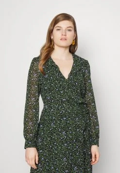 MICHAEL Michael Kors Damen FLORAL AND VINE DRESS - Freizeitkleid - Black -Michael Kors Verkäufe 13ab29f5960c441ba861d2840981c744