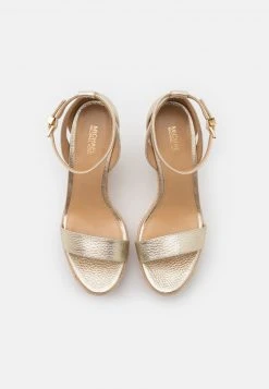 MICHAEL Michael Kors Damen KIMBERLY WEDGE - High Heel Sandalette - Pale Gold 13 MICHAEL Michael Kors Damen KIMBERLY WEDGE - High Heel Sandalette - Pale Gold -Michael Kors Verkäufe 1486572068914cb59423a9b5217fefcd