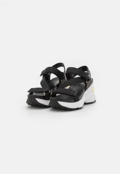 MICHAEL Michael Kors Damen MADDOX - Plateausandalette - Black -Michael Kors Verkäufe 14e7e66cb66e410cbdfcf44cf679a9e5