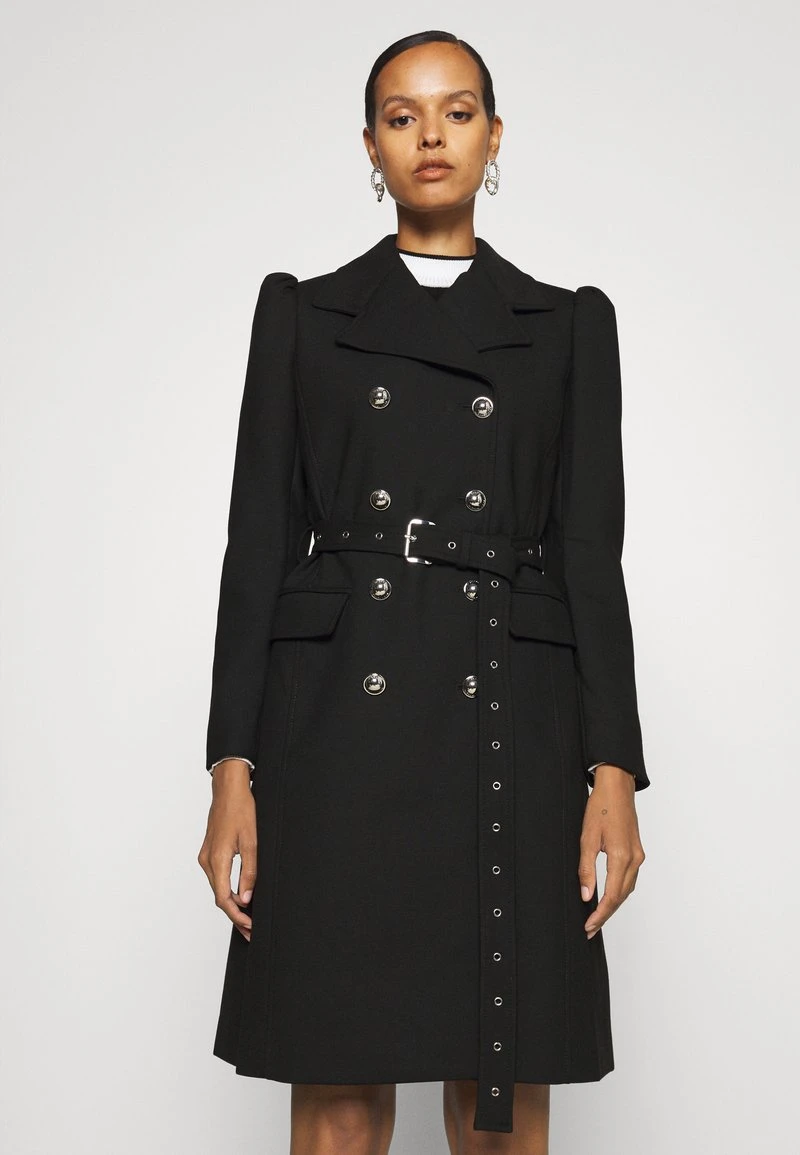 MICHAEL Michael Kors Damen PUFF SLEEVE COAT - Trenchcoat - Black 3 MICHAEL Michael Kors Damen PUFF SLEEVE COAT - Trenchcoat - Black