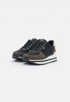 MICHAEL Michael Kors Damen MONIQUE TRAINER - Sneaker Low - Brown -Michael Kors Verkäufe 152bea6dabd64fe5893d471d5e335442