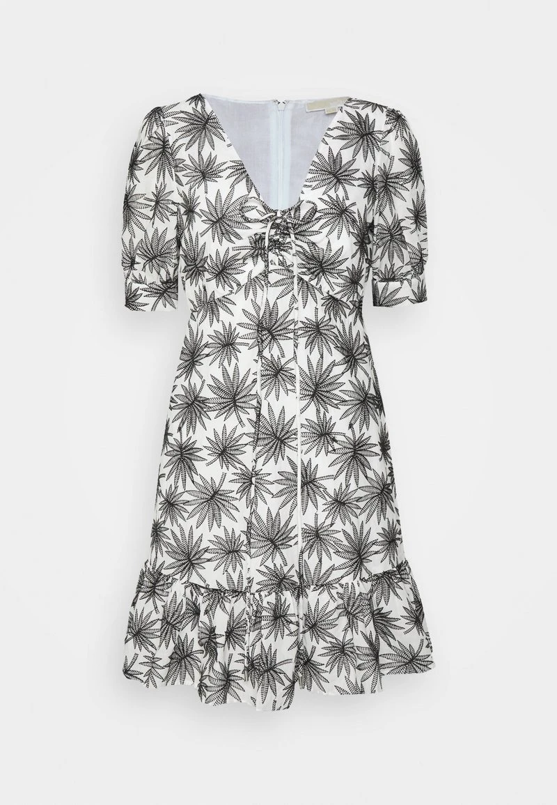 MICHAEL Michael Kors Damen LAWN MINI DRESS - Freizeitkleid - White/black 7 MICHAEL Michael Kors Damen LAWN MINI DRESS - Freizeitkleid - White/black – Bild 5