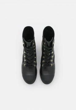 MICHAEL Michael Kors Damen BREA BOOTIE - Schnürstiefelette - Black/brown -Michael Kors Verkäufe 16eb483886c24c47b640f1d9b36978c9