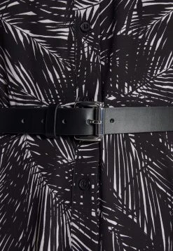 MICHAEL Michael Kors Damen Blusenkleid - White/black -Michael Kors Verkäufe 18ce503c557b4ff48e4939eadbac3870