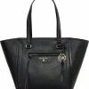 MICHAEL Michael Kors Damen CARINE MD - Shopping Bag - Schwarz -Michael Kors Verkäufe 19869788896e45e093dc7b157fc0a0d6