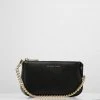 MICHAEL Michael Kors Damen JET SET MEDIUM CHAIN POUCHETTE - Handtasche - Black -Michael Kors Verkäufe 199582ba5e2b46f480d65d9ca98167c2