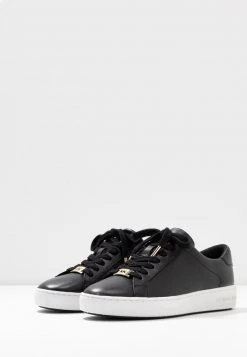 MICHAEL Michael Kors Damen IRVING LACE UP - Sneaker Low - Black -Michael Kors Verkäufe 1b253fac965d4cae93c0d79872247548