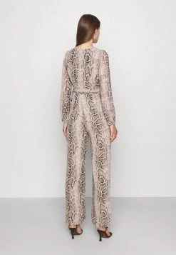 MICHAEL Michael Kors Damen SUPER SNAKE WRAP - Jumpsuit - Dune -Michael Kors Verkäufe 1bc70d662a9b41f9a01df53a906d68c7