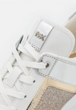 MICHAEL Michael Kors Damen GEORGIE - Sneaker Low - Silver/gold -Michael Kors Verkäufe 1c9ddb04424b4decb76100e2796ea2bc