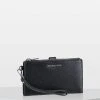 MICHAEL Michael Kors Damen JET SET DOUBLEZIP WRISTLET - Clutch - Black