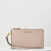 MICHAEL Michael Kors Damen JET WRISTLET - Geldbörse - Soft Pink -Michael Kors Verkäufe 207f4456b2b2440d83c1963225132695
