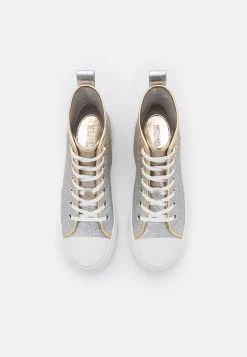 MICHAEL Michael Kors Damen GERTIE - Sneaker High - Silver/platingold -Michael Kors Verkäufe 222b78b5d35e46ae8177251a891d6504