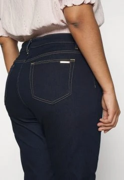 MICHAEL Michael Kors Damen Jeans Straight Leg - Dark Rinse Wash -Michael Kors Verkäufe 230e7dae41144895a2a0c36eff56638a