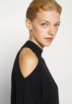 MICHAEL Michael Kors Damen CUTOUT - Strickpullover - Black -Michael Kors Verkäufe 25eeb8e24cc945a786cb94391d2efefc