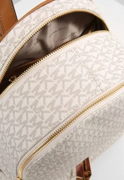 MICHAEL Michael Kors Damen RHEA ZIP BACK PACK - Tagesrucksack - Vanilla -Michael Kors Verkäufe 268479f213f140f78a58f8c7943240ab