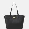 MICHAEL Michael Kors Damen KARLIE TOTE - Shopping Bag - Black 1 MICHAEL Michael Kors Damen KARLIE TOTE - Shopping Bag - Black -Michael Kors Verkäufe 26885ae93803424b9f322d2fc8628d7b